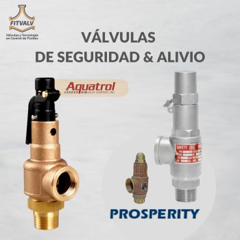Válvulas seguridad y alivio